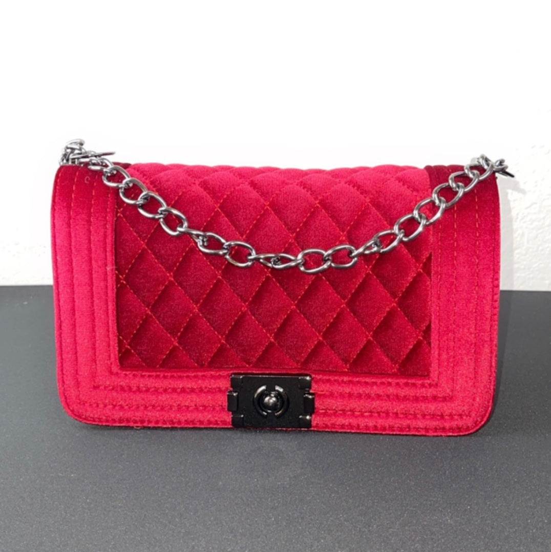 "Velvet A'More" Shoulder Bag