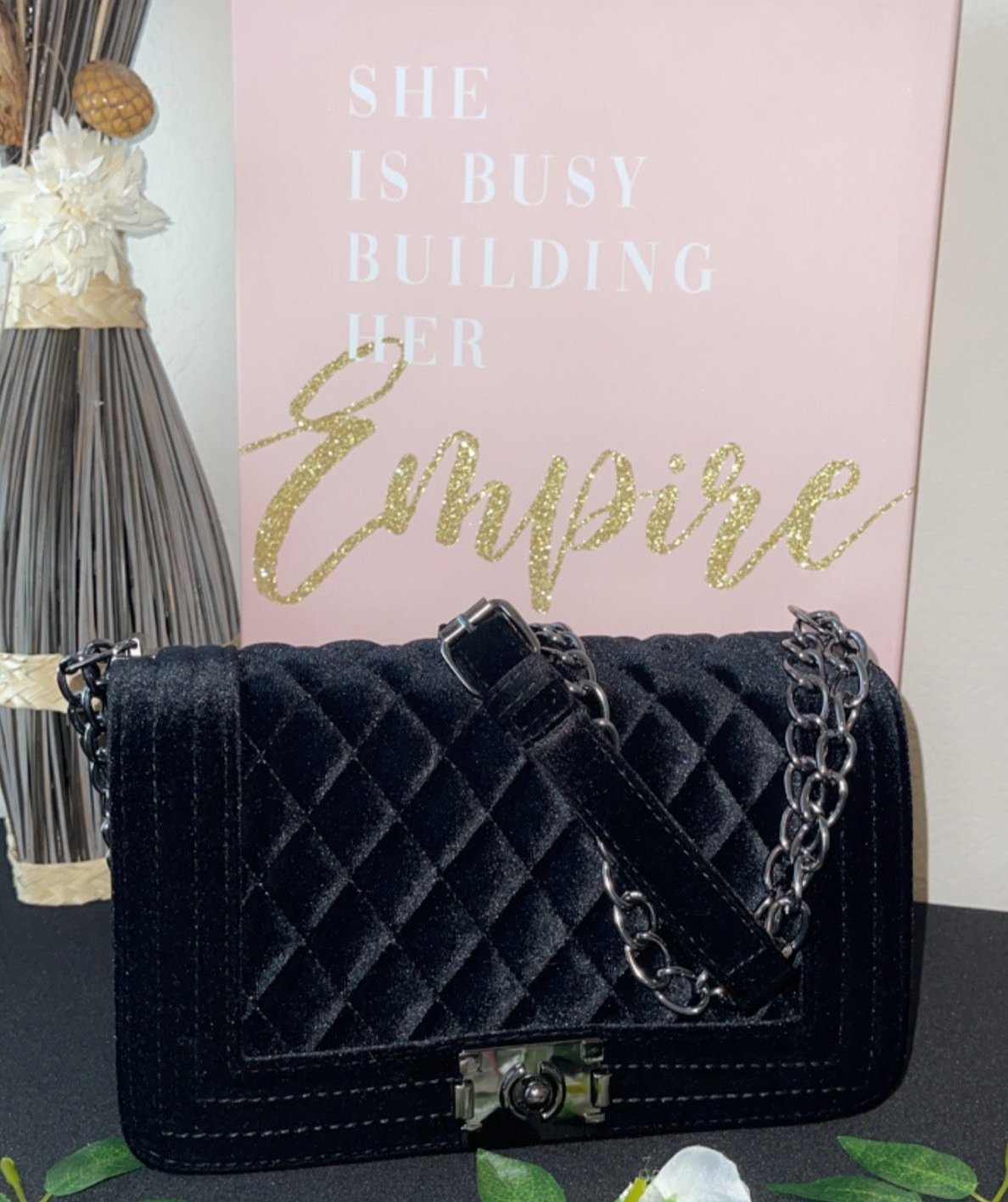"Velvet A'More" Shoulder Bag
