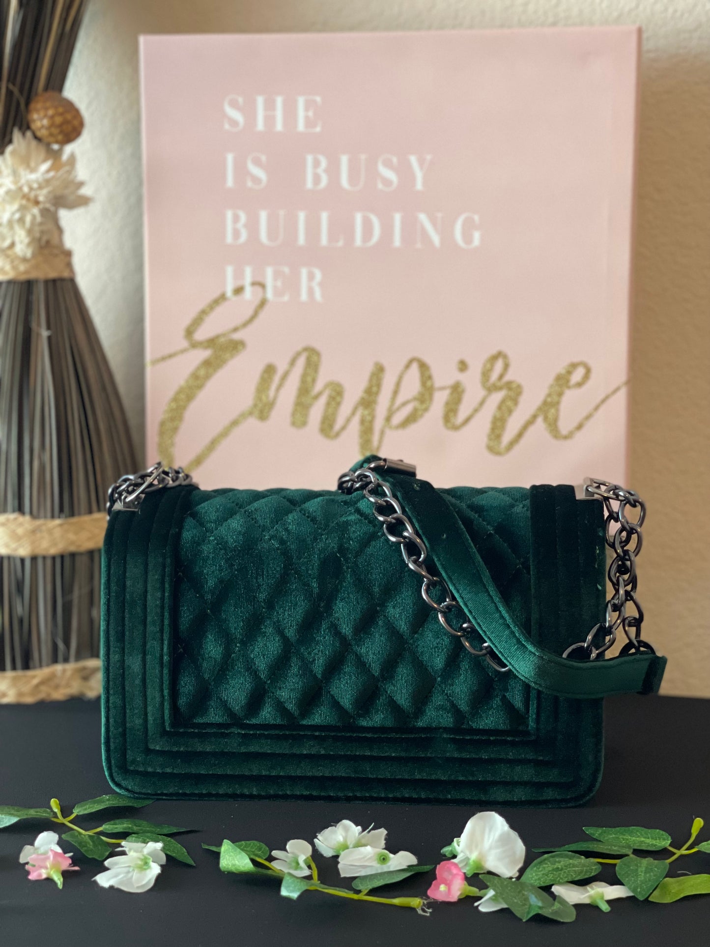 "Velvet A'More" Shoulder Bag