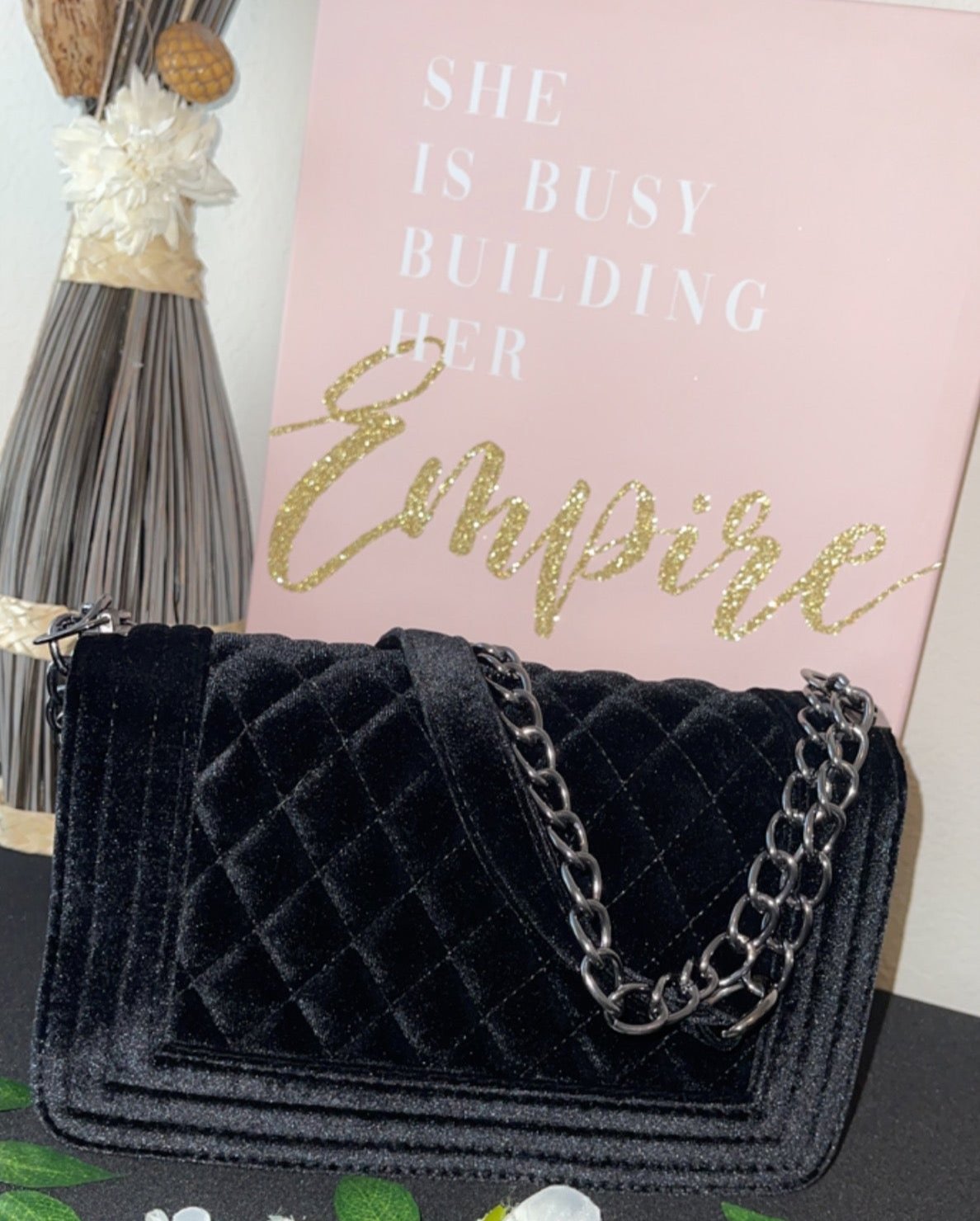 "Velvet A'More" Shoulder Bag