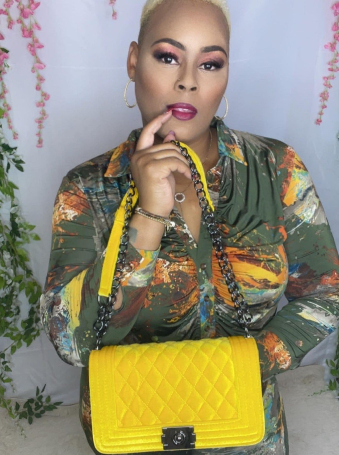 "Velvet A'More" Shoulder Bag