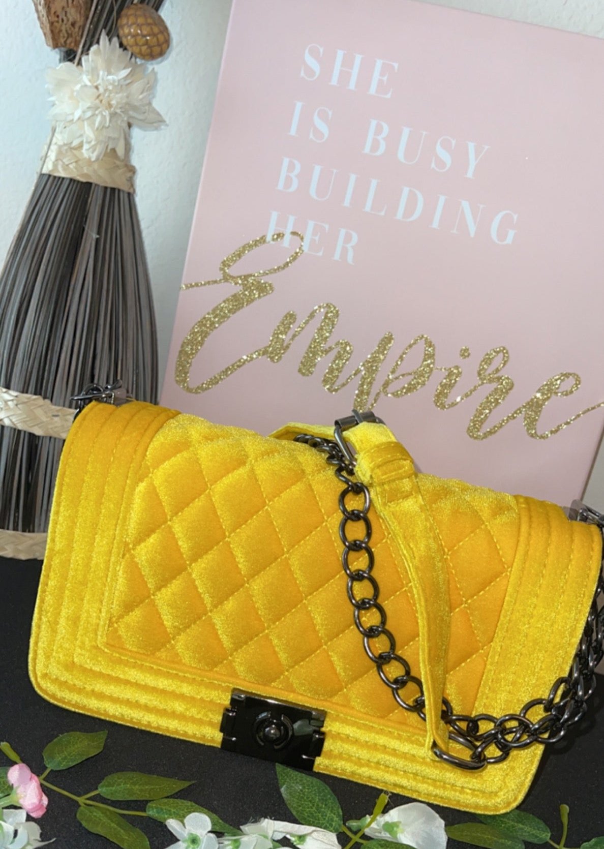 "Velvet A'More" Shoulder Bag