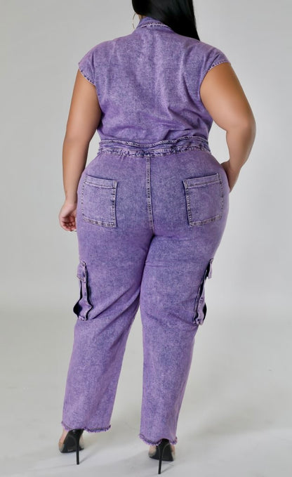 "Lavender Sunset" Jumpsuit