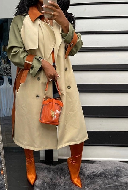 "Ms. Kelly Trench Coat"