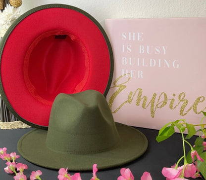 "Two Toned" Fedora Hat